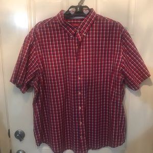 Mens IZOD casual button down shirt 2xl